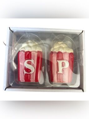 Popcorn Salt and Pepper Shakers